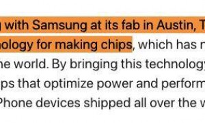 苹果、三星将应用“全球首创技术”造芯片 爆料：冲着索尼去的